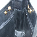 CHANEL Matelasse Chain Shoulder Bag Lamb Skin Black Gold CC Auth bs28659-19