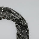 CHANEL Matelasse Shoulder Bag Lamb Skin White Silver CC Auth bs28660-8