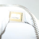 CHANEL Sports Bottle Holder Bag Nylon White Silver CC Auth bs28661-12