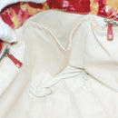 CHANEL High Summer Tote Bag Vinyl Red Silver CC Auth bs28669-18