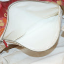 CHANEL High Summer Tote Bag Vinyl Red Silver CC Auth bs28669-20