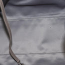 CHANEL Chain Tote Bag Enamel Black Silver CC Auth bs28675-11