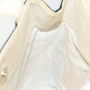 CHANEL windows Tote Bag Canvas Black White gold CC Auth bs28677-19