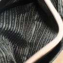 PRADA Tote Bag Nylon Beige Silver Auth bs28686-24