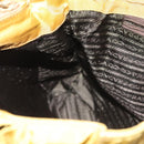 PRADA Tote Bag nylon metal Yellow Gold Auth bs28687-19