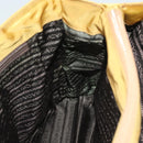 PRADA Tote Bag nylon metal Yellow Gold Auth bs28687-20