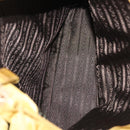 PRADA Tote Bag nylon metal Yellow Gold Auth bs28687-21