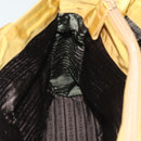 PRADA Tote Bag nylon metal Yellow Gold Auth bs28687-23
