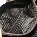 PRADA Tote Bag nylon metal Yellow Gold Auth bs28687-25