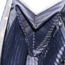 PRADA Shoulder Bag Nylon Enamel Black Silver Auth bs28691-20