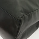 PRADA Hand Bag Leather Navy Silver Auth bs28695-15