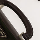 PRADA Garment Cover Nylon Khaki Silver Auth bs28697-15