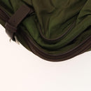 PRADA Garment Cover Nylon Khaki Silver Auth bs28697-19