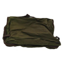 PRADA Garment Cover Nylon Khaki Silver Auth bs28697-2