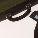 PRADA Garment Cover Nylon Khaki Silver Auth bs28697-8