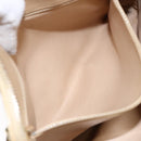 CHANEL Matelasse Chain Shoulder Bag Lamb Skin Beige Gold CC Auth bs28703-22