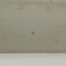 CHANEL Matelasse Sports Hand Bag Canvas Gray Silver CC Auth bs28704-11