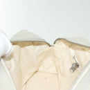 CHANEL Matelasse Sports Hand Bag Canvas Gray Silver CC Auth bs28704-20