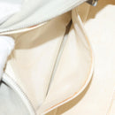 CHANEL Matelasse Sports Hand Bag Canvas Gray Silver CC Auth bs28704-21