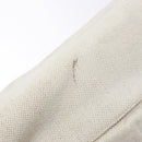 PRADA Shoulder Bag Canvas Leather Silver White Auth bs28706-9