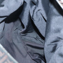 FENDI Zucchino Canvas Boston Bag 2way Brown Black Auth bs28712-24