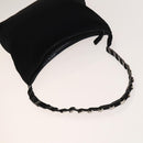 Salvatore Ferragamo Gancini Hand Bag Nylon PVC 3Set Black Pink Auth bs28716-11