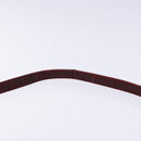 Christian Dior Shoulder Bag Leather Red Gold Auth bs28724-8