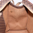 CELINE Macadam Canvas Tote Bag PVC Brown Gold Auth bs28731-20