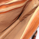 CELINE Macadam Canvas Business Bag PVC Brown Gold Auth bs28732-17