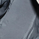 HERMES Acape Luco PM Hand Bag Nylon Black Silver Auth bs28738-11