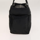 HERMES Acape Luco PM Hand Bag Nylon Black Silver Auth bs28738-3