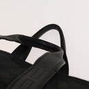 HERMES Acape Luco PM Hand Bag Nylon Black Silver Auth bs28738-8