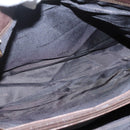 LOEWE Tote Bag Leather Brown Gold Auth bs28741-11