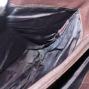 LOEWE Tote Bag Leather Brown Gold Auth bs28741-19