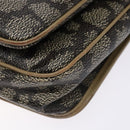 SAINT LAURENT Shoulder Bag PVC Leather Beige Gray Auth bs28744-10