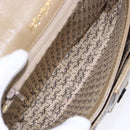 SAINT LAURENT Shoulder Bag PVC Leather Beige Gray Auth bs28744-18