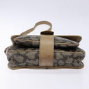 SAINT LAURENT Shoulder Bag PVC Leather Beige Gray Auth bs28744-9