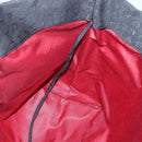 BVLGARI Logo Mania Tote Bag Canvas Black Silver Auth bs28748-18