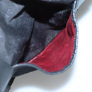 BVLGARI Logo Mania Tote Bag Canvas Black Silver Auth bs28748-11