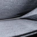 BVLGARI Business Bag Leather Black Silver Auth bs28749-18