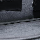 BVLGARI Business Bag Leather Black Silver Auth bs28749-20