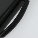 BVLGARI Business Bag Leather Black Silver Auth bs28749-7