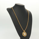 Salvatore Ferragamo Necklace metal Gold Auth bs28768-14