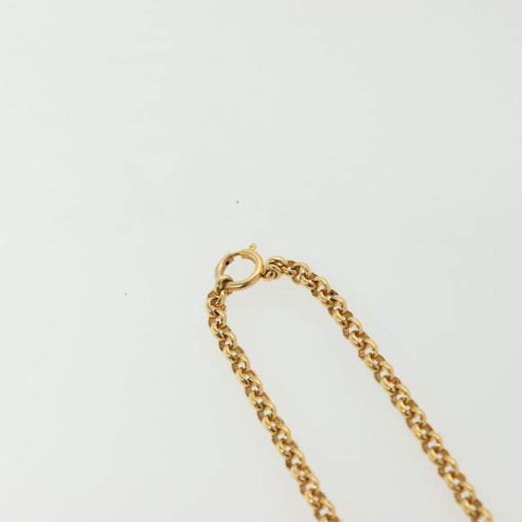 Salvatore Ferragamo Necklace metal Gold Auth bs28768