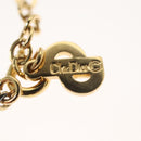 Christian Dior Necklace metal Gold Auth bs28769-14