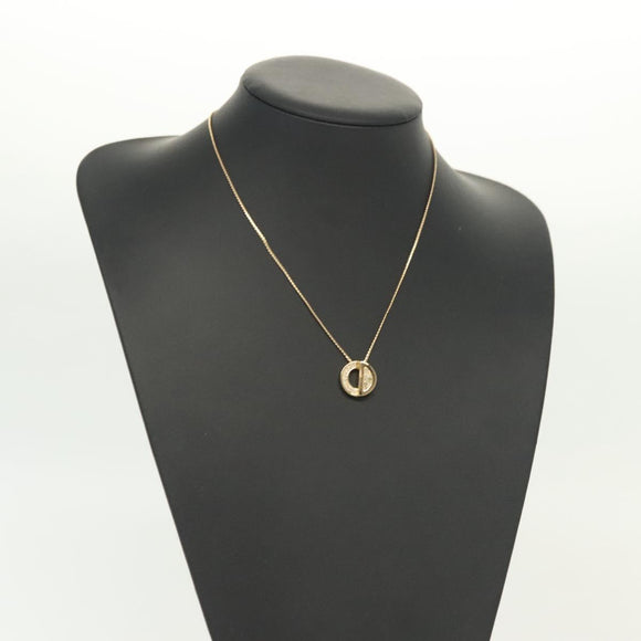 Christian Dior Necklace metal Gold Auth bs28769