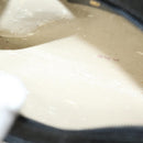 CHANEL Pouch Caviar Skin Black Gold CC Auth bs28771-10