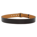 HERMES Belt Leather 36.6"" Brown Auth bs28776-3