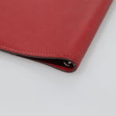 HERMES Agenda Day Planner Cover Leather Red Auth bs28777-10