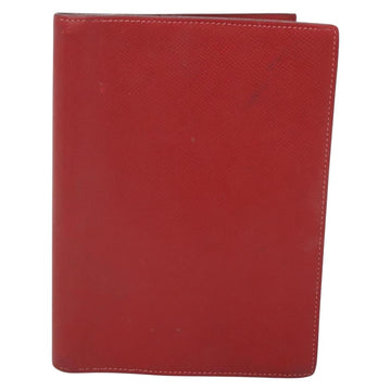 HERMES Agenda Day Planner Cover Leather Red Auth bs28777 - 0